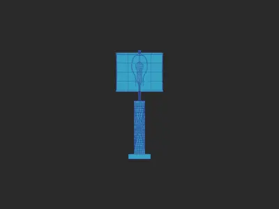 Table Lamp 3D model 50