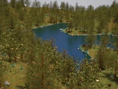 Landscape Model 04 3D model