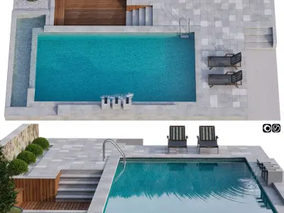 Pool 010 3D model