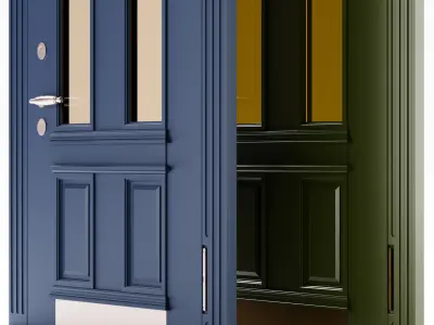 The front door 1 3D model