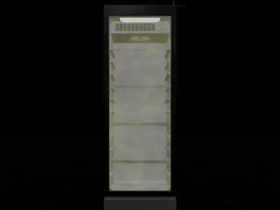 Medium Showcase Display Cooler 3D model