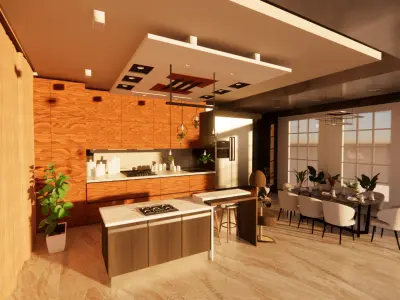 Exterior and interior Design  3D print model