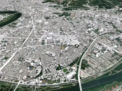 Cityscape Xinbei Taiwan 3D model