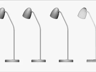 001276 regular table lamp 3D model