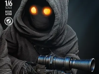 STAR WARS Jawas Sculpture 3D print model