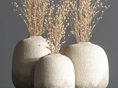 Collaction Plants Bouquet 08 3D model