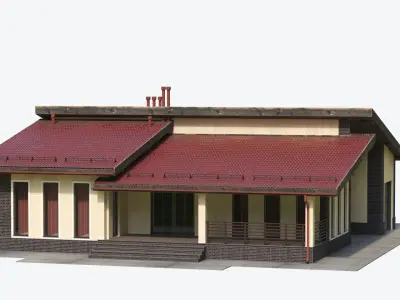Residential  House 17 3D model