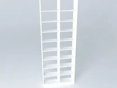 bookshelf at hall door left Free 3D model