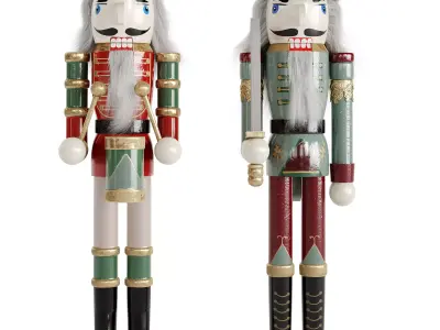 Nutcracker Set 01 3D model