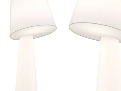 Alma Light Big Brother Floor Lamp 3D model