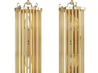 Mark D Sikes Glass No 1 Wall Sconce Low-poly 3D model