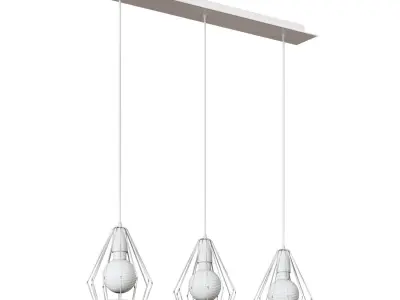 Chandelier VITALUCE Fiji trio 3xE27 max 60W 3D model