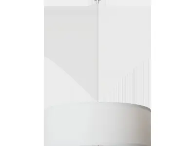 Chandelier Seven white 3D model