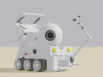 Planet 51 Rover 3D model