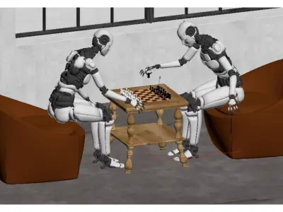 robot 3D model 65