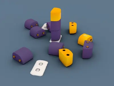 Pylon angular THX1138 3D model