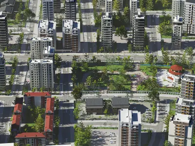 Sketchup City Model V1 3D model