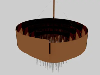 3D Modern Chandelier 2 model
