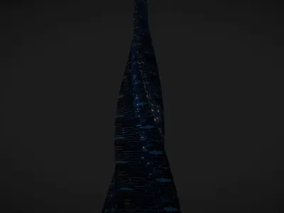 The Aliens Tower 3D model