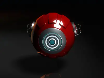 Sci fi drone 3D model by ymcgi from CGTrader