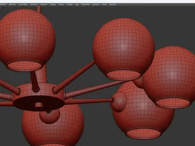 DAINTY Low-poly 3D model