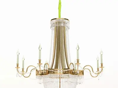 Classic Chandelier 3D model