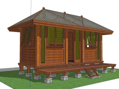 Creative Design-Holiday Cabin-041 3D model