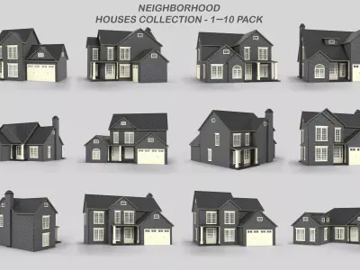 British House Design Collection 1-10 Pack T1