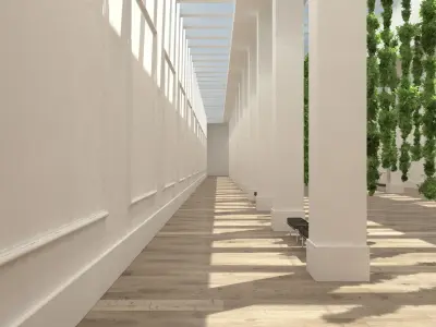 Garden Art Gallery 5 3D model