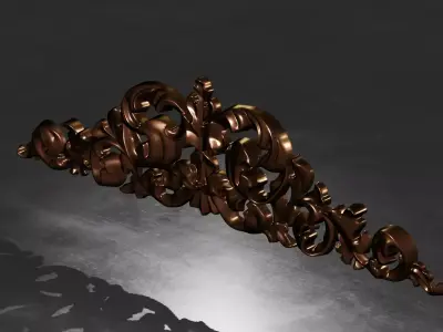 central decor 3D print model