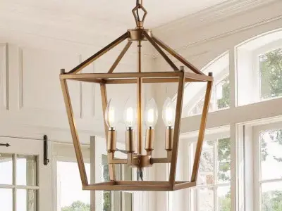 Maggiemae Light Lantern Geometric Chandelier 3D model