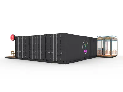 Container Bar 2 3D model