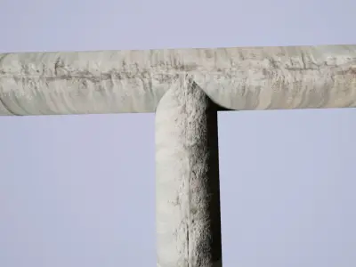 Sewerage Construction kit  Low-poly 3D model