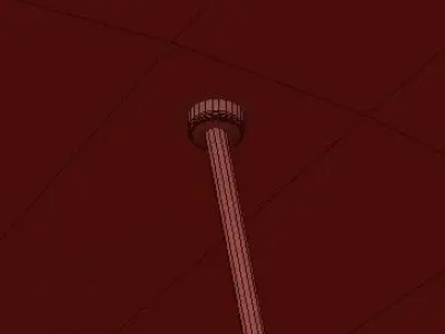 Bruma LED Celling Lamp 3D model