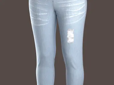 light blue jeans for woman Texture