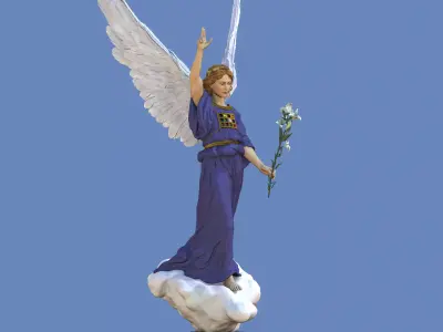 Archangel Gabriel 3D print model