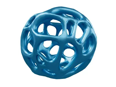 Abstract Shape v32 005 Low-poly 3D model