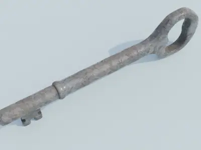 Old Key 3D model
