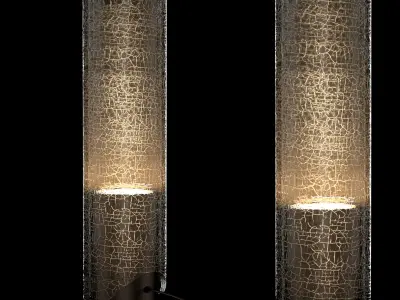 Reception Table Lamp 3D model