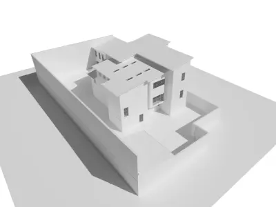 residential house villa 3D model