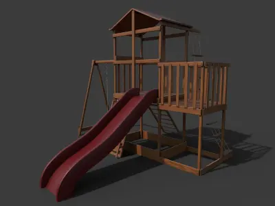 Children playground    3D model