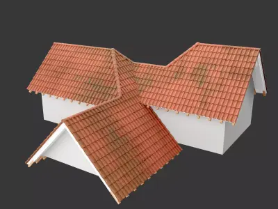 Realistic Roof Collections 31 3D model