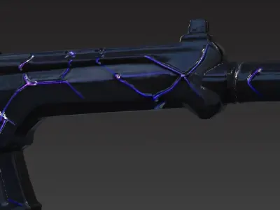 aetherborne skin concept phantom Low-poly 3D model