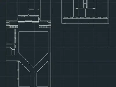 two-storey house 3D model