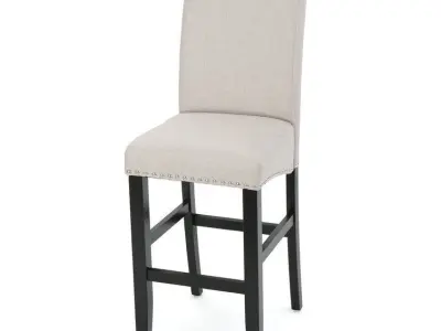 Lafountain Pub Bar Stool High Tall Chair 3D model