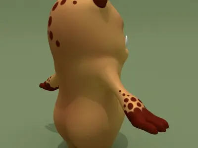 Monster Sweetie Alan 3D model