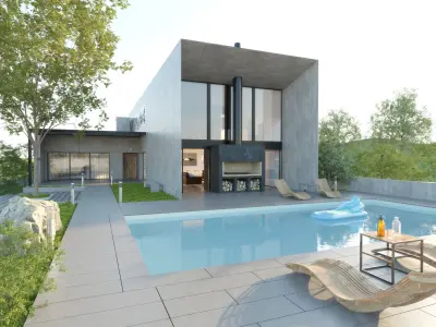 Architect House 3D model