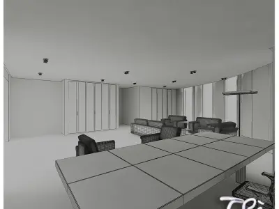 OFFICE EXECUTIVE FLOOR 3D model