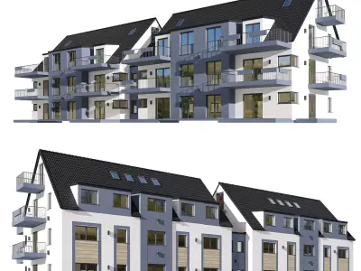 German house 3 3D model