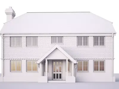 British House Heatherlea P6 3D model
